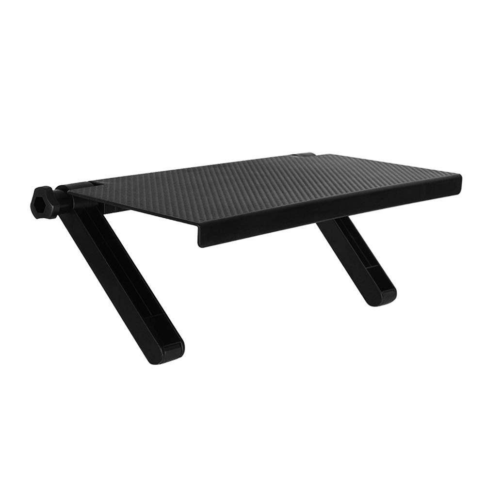 13 Inch Adjustable Screen Top Shelf Organizer for TV Computer Monitor Flat Screen, Large TV Mount Top Shelf Used to Place Soundbar Cable Box Speakers