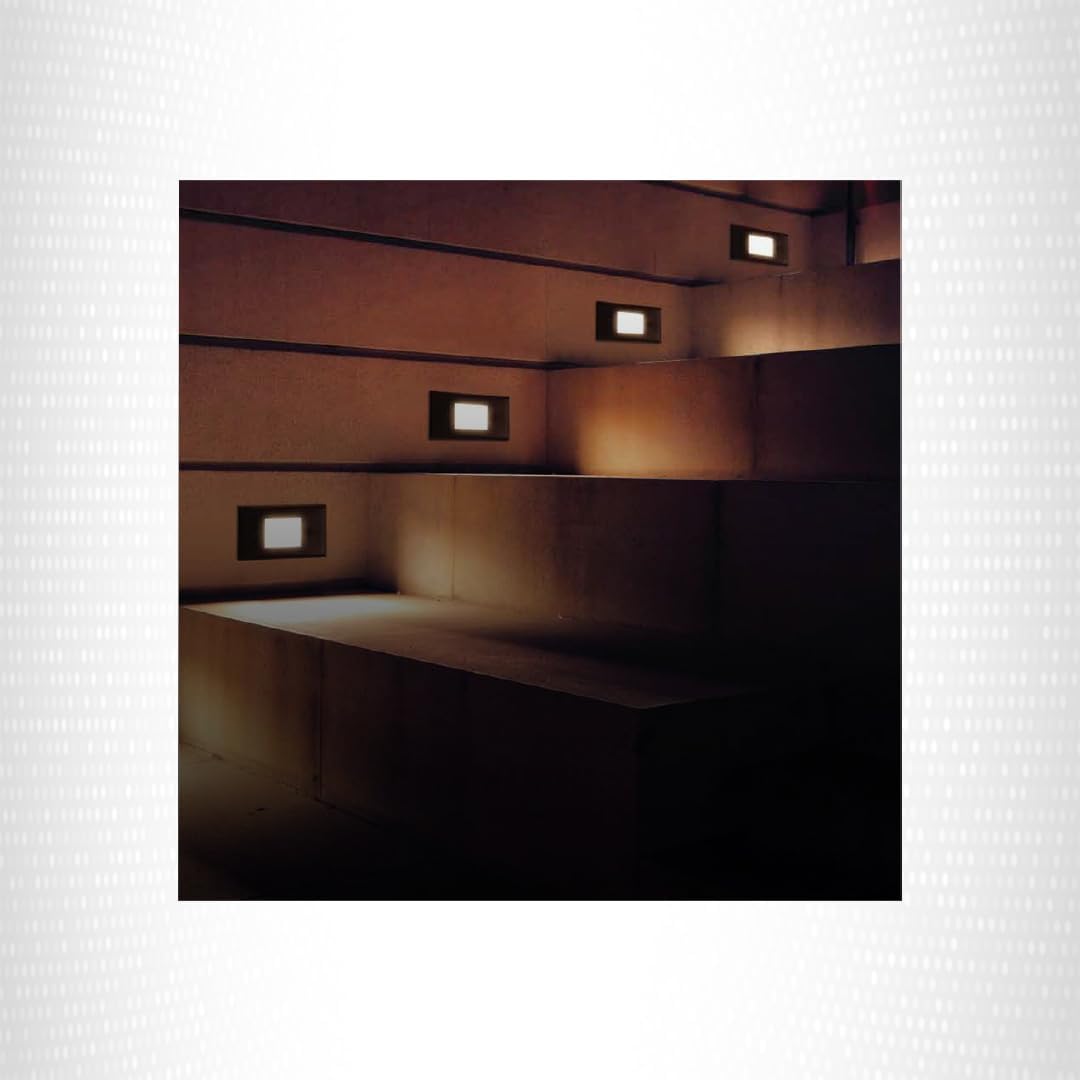 Elco Lighting Open Faceplate for ELST11W Step Lights - Wall Cover Plate & Versatile Light Fixture Cover for Ceiling, Recessed, and Stair Lighting