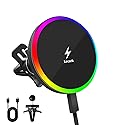Lecork for Magsafe Car Mount Charger, 15W Air Vent Magnetic Wireles Car Mount Charger for iPhone 16 Pro Max Accessories, Car Phone Holder for iPhone