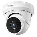 Anpviz 4MP PoE IP Turret Camera with Microphone/Audio, IP Security Camera Outdoor Indoor, Night Vision 50ft, Waterproof IP66, 110° Wide Angle 2.8mm