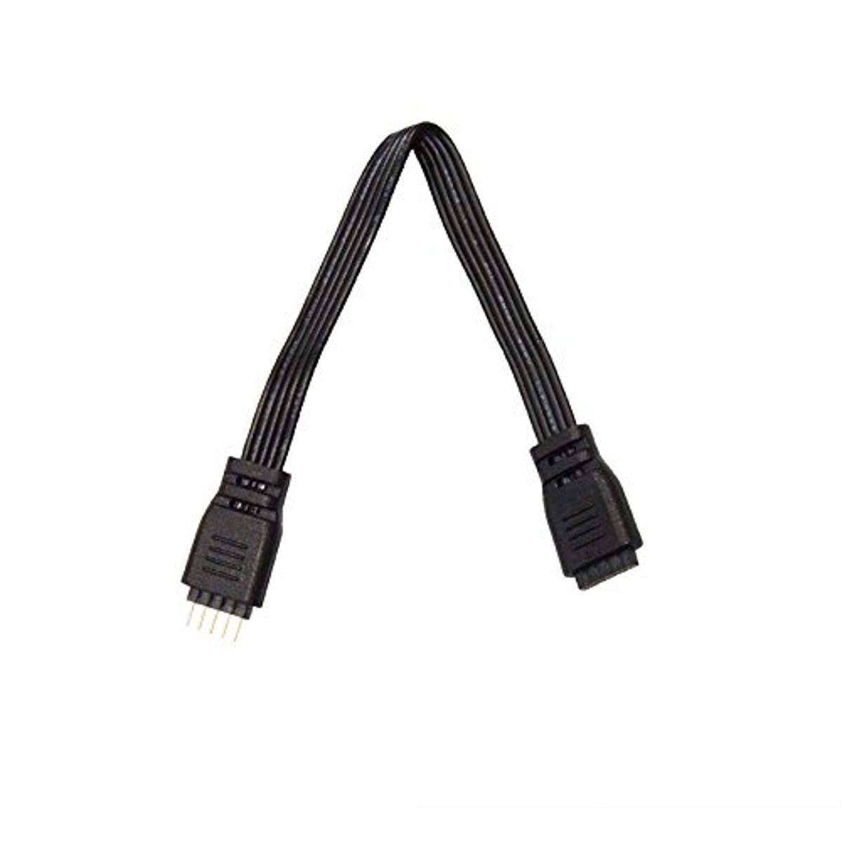 WAC Lighting LED-TC-IC36 Joiner Cable for InvisiLED 24V Tape Light, 36", Black