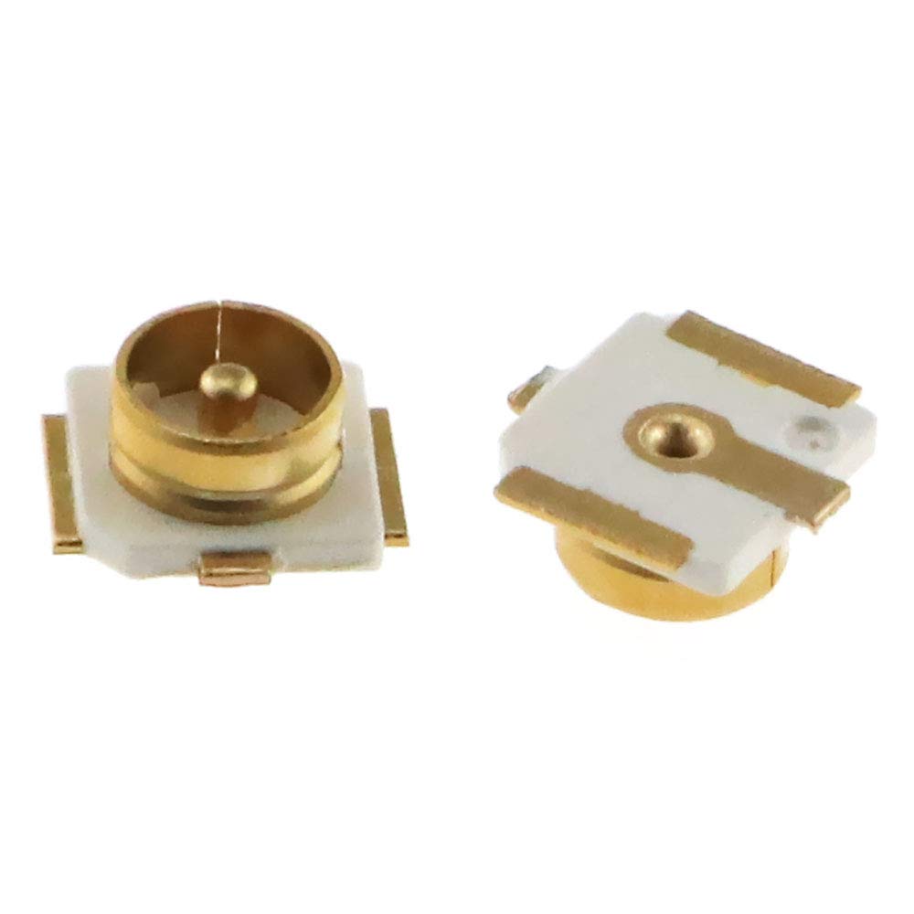 E-outstanding 4PCS IPEX/IPX U.FL SMD SMT Solder for PCB Mount Socket Jack Female RF Coaxial Connector Antenna Block