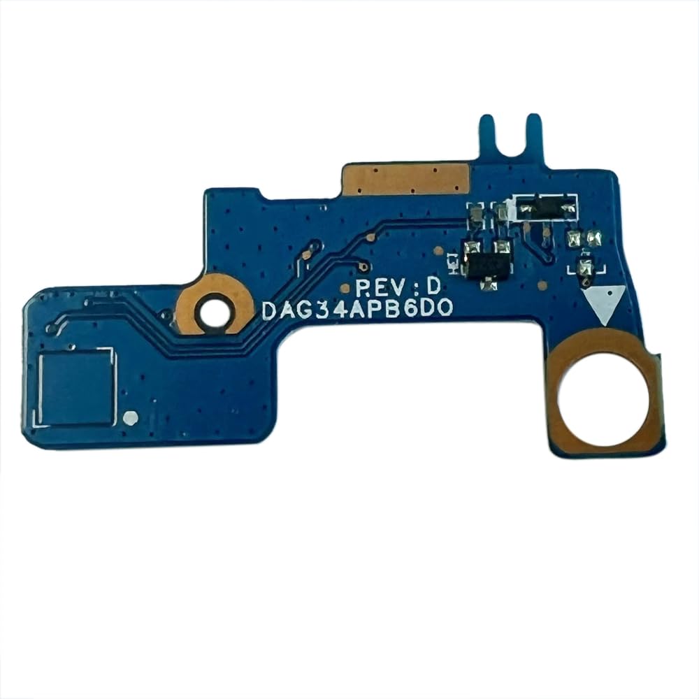 Zahara Power Button Board Replacement for HP Pavilion15-au023cl 15-au027cl 15-au037cl 15-au057cl 15-au063cl 15-au067cl 15-au087cl 15-au091nr