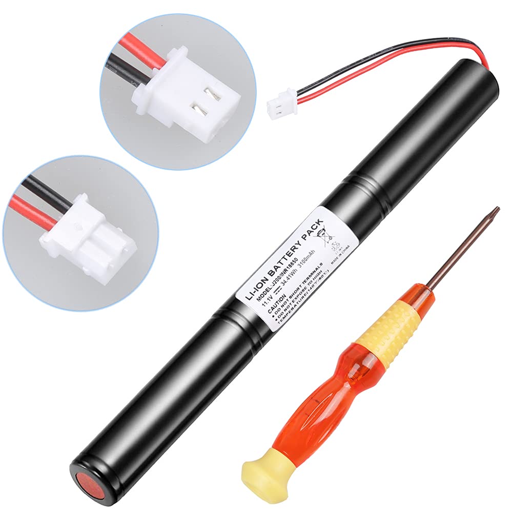 Battery for Big Jambox Speaker Kratax 3100mAh 11.1V Replacement Battery for Jawbone Big Jambox J2011-01-US, J2011-03-US, J200/ICR18650F1L