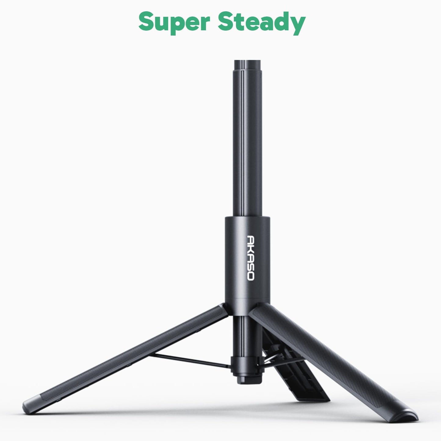AKASO 47.2"/120cm Invisible Selfie Stick Tripod for Insta360 X5 X4 X3 Ace Pro, DJI Action Osmo 360 Pocket 3, GoPro Hero 13/12/11, AKASO