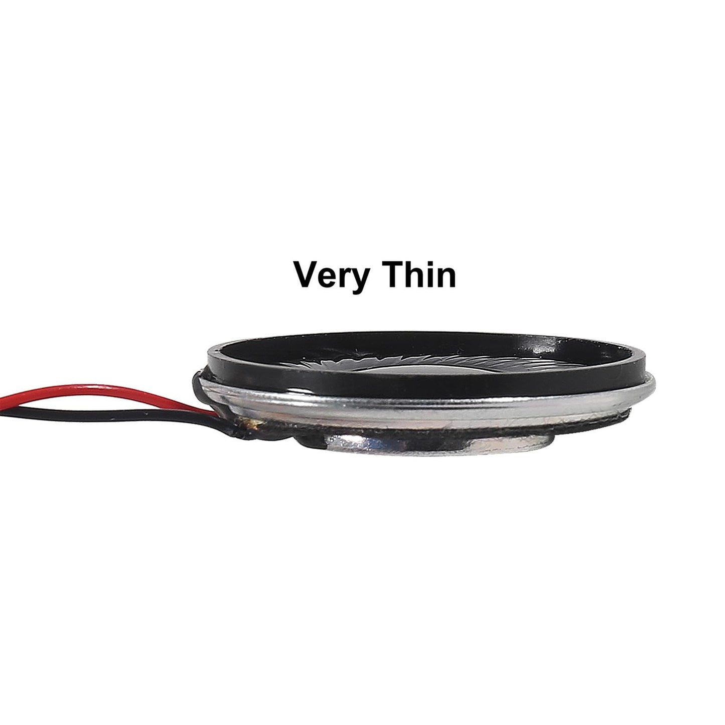 DWEII 10PCS Metal Shell Round Internal Magnet Speaker 2W 8 Ohm for DVD, EVD, Mini Multimedia Loudspeaker