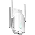 WiFi Extender Signal Booster Up to 9000sq.ft and 55 Devices, WiFi Range Extender, Wireless Internet Repeater, Long Range Amplifier with Ethernet Port