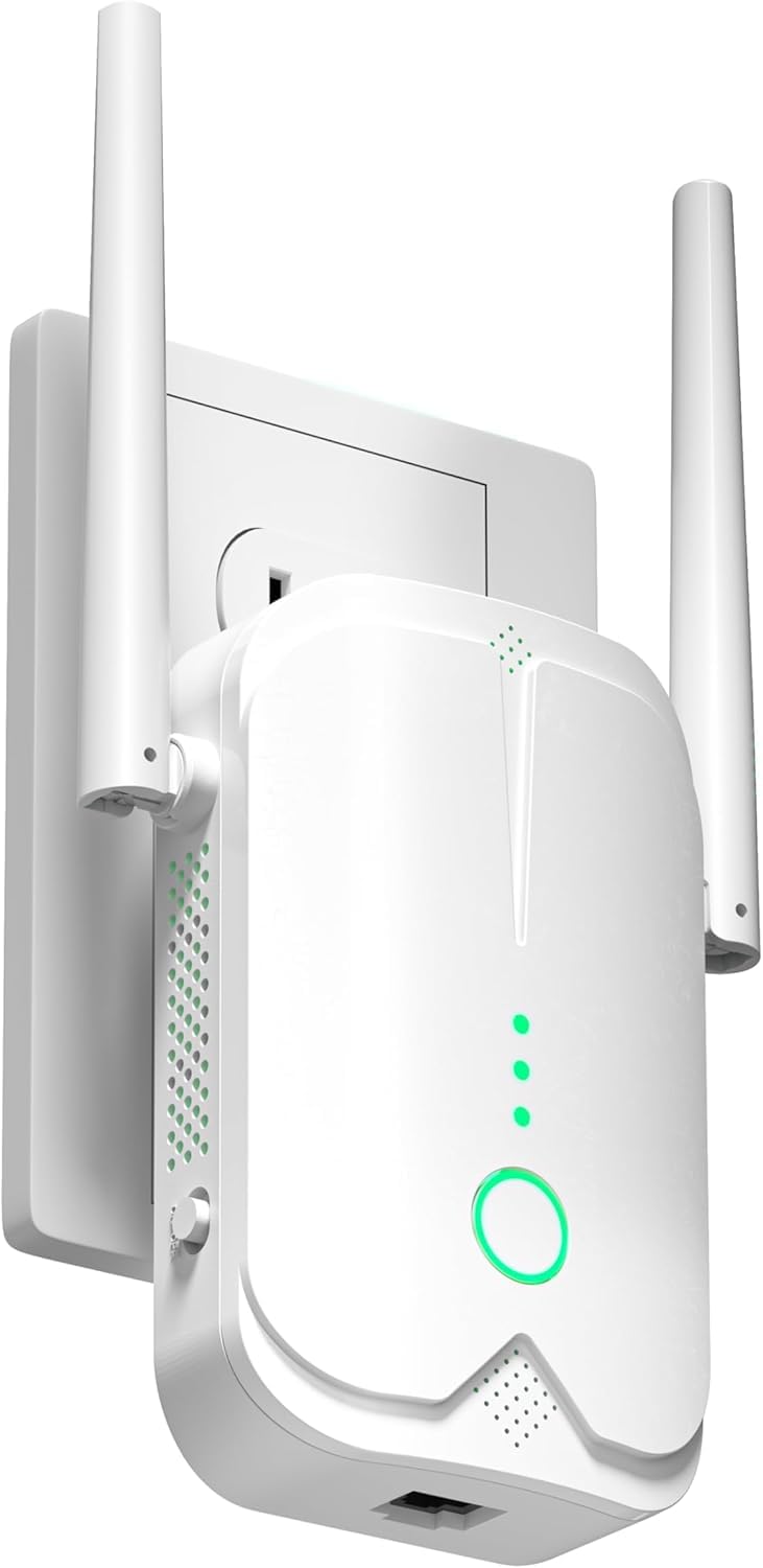 WiFi Extender Signal Booster Up to 10000sq.ft and 85+ Devices