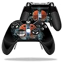 MightySkins Skin Compatible with Microsoft Xbox One Elite Controller - Basketball Orb | Protective, Durable, and Unique Vinyl wrap Cover | Easy