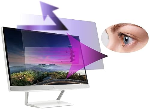 Premium Anti Blue Light and Anti Glare Screen Protector (2 Pack) for 20 inches (Measured Diagonally) Monitor. Screen Protector Size is 17.4" Width x