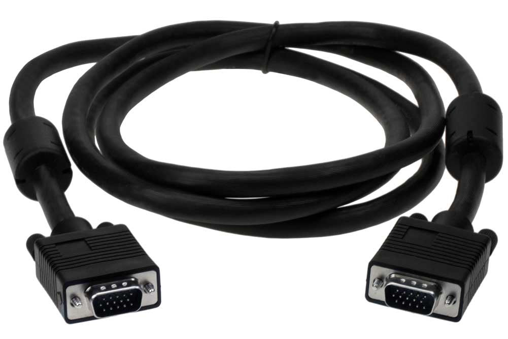 SF Cable, 6ft HD15 SVGA M/M Monitor Cable with Ferrite Bead