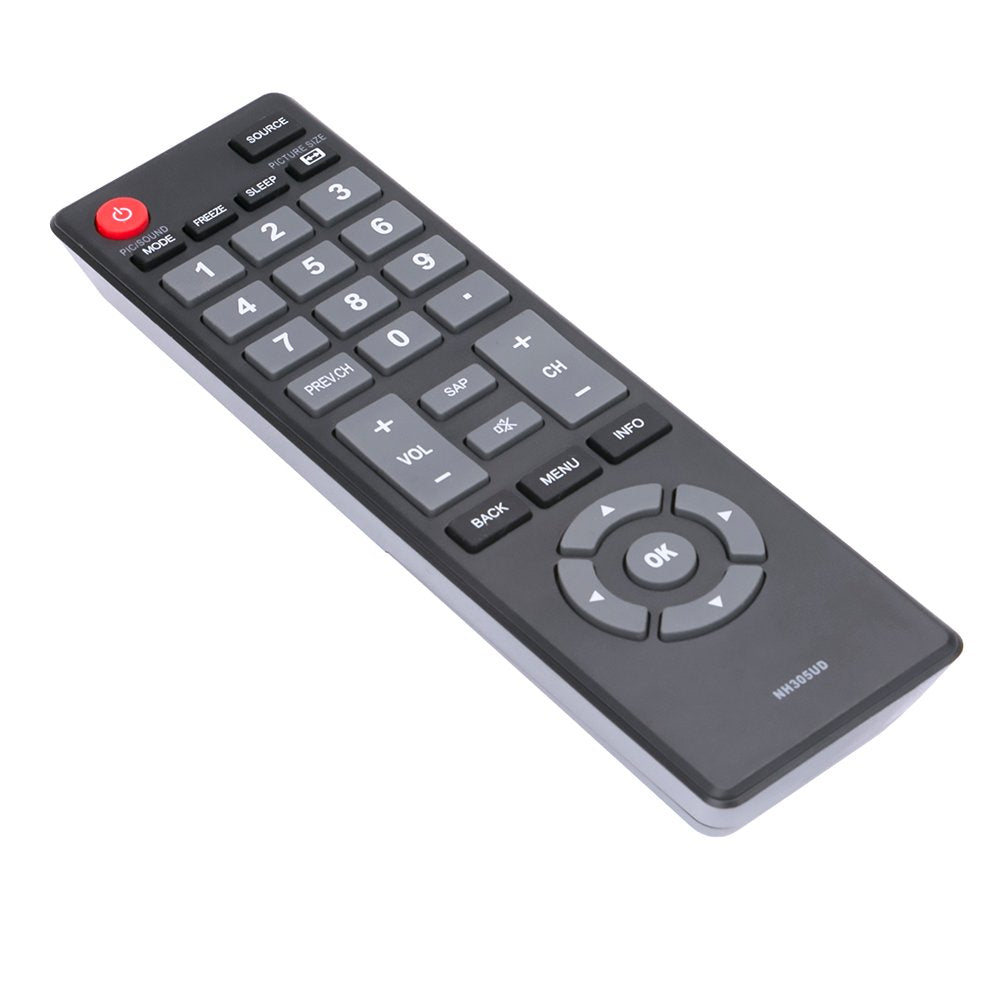 NH305UD Replacement Remote Control Applicable for Emerson TV LF402EM6 LF402EM6F LF461EM4 LF461EM4A LF501EM4 LF501EM4A LF501EM4F LF501EM5 LF501EM5F