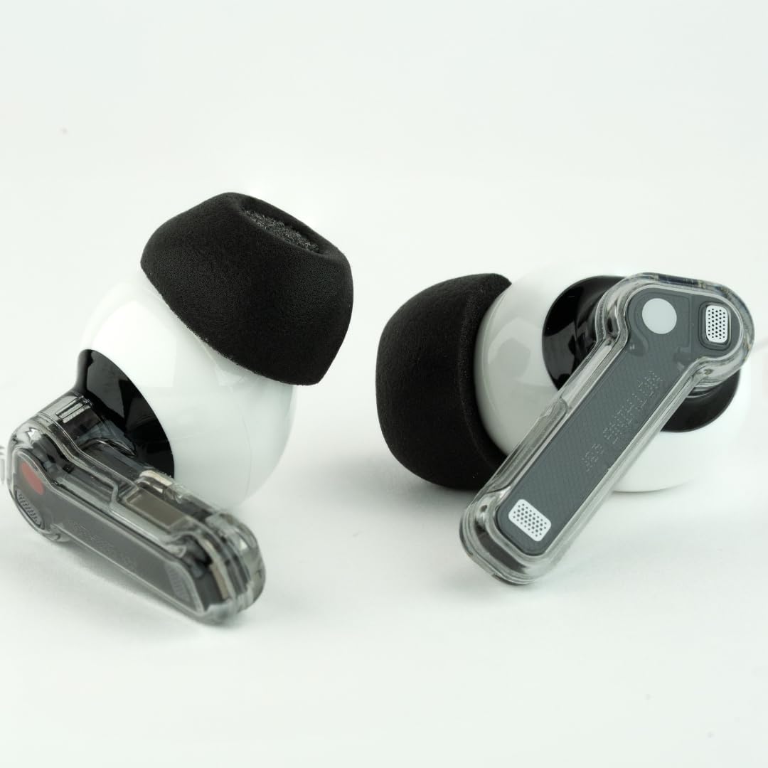 Comply TWo-230-A | Premium Memory Foam Replacement Earbud Tips for JBL Tour Pro 3, Nothing Ear, OnePlus Buds, & More | Ultimate Comfort, Secure Fit