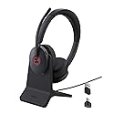 Yealink BH74 UC ANC Bluetooth Headset with Microphone for Hybrid Work, Microsoft Teams Premium Open Office Certified Headsets with 6-mics Active Noise…