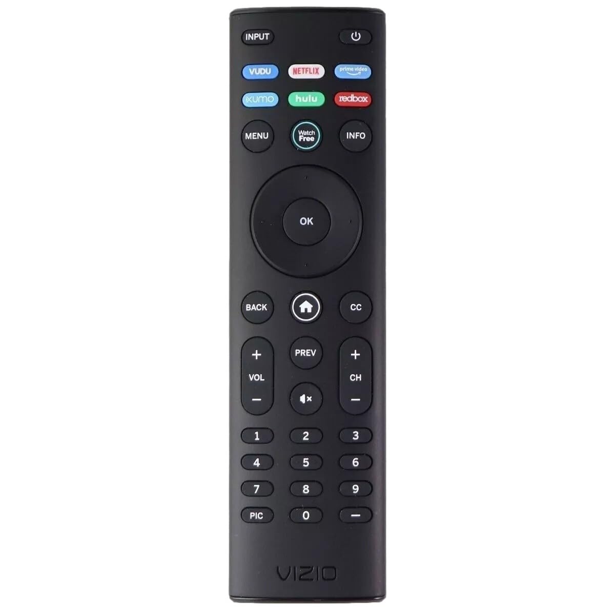 OEM Replacement Remote Control XRT140 for All VIZIO Smartcast D/E/M/P/V/PX Series Smart TVs (Vudu/Netflix/PrimeVideo/Xumo/Hulu/Redbox)