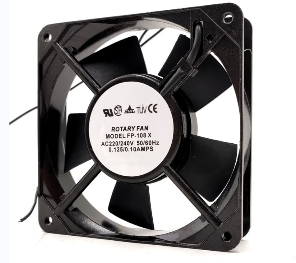 for FP-108X 220/240V 0.125A 120X120X25MM 2-Wire Cooling Fan