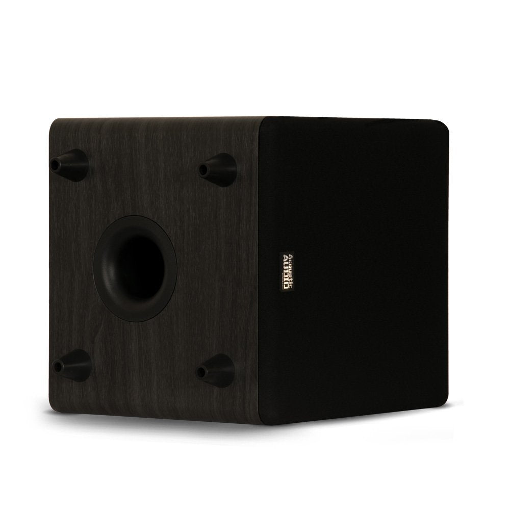 Acoustic Audio PSW400-10 Home Theater Powered 10" LFE Subwoofer Black Front Firing Sub,400 Watts