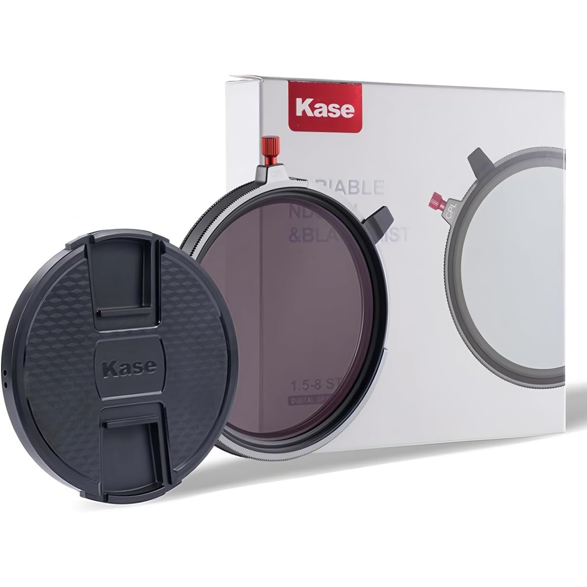 Kase CPL/Vari ND/Black Mist 3 in 1 Combo Screw-in Filter 1.5-8 Stop ND3 to ND236 Optical Glass Ideal for Video/Vlog (67mm)