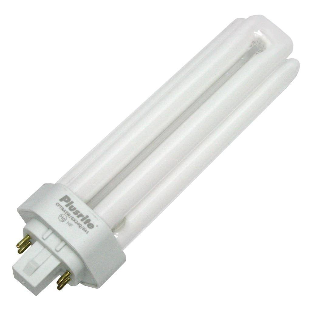 Plusrite 4047 - PL42W/3U/4P/841 Triple Tube 4 Pin Base Compact Fluorescent Light Bulb