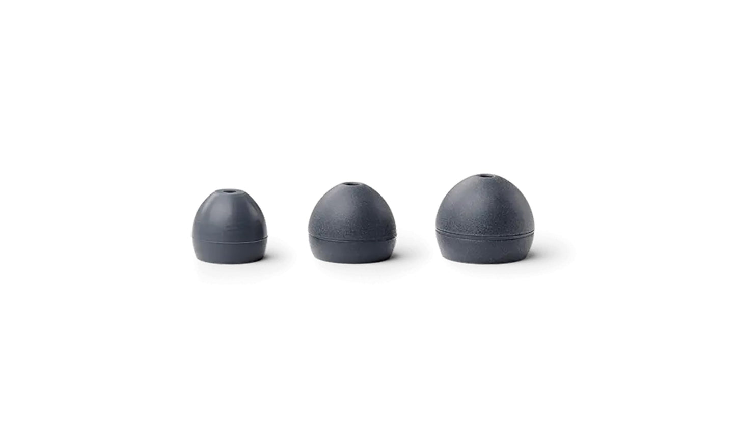Shure EASFX1 Gray Soft Flex Sleeves, Medium, 10 Pack (5 Pairs), Replacements for E1, E3, E4, E5, SCL3, SCL4, SCL5, SE110, SE210, SE310, SE420, SE530