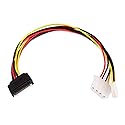 Monoprice SATA Cable - 1 Feet - SATA 15-pin Male to 4-pin Molex and 4-pin Power Cable