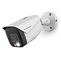 Amcrest UltraHD 4K (8MP) IP PoE AI Camera, FOV 129°, 49ft Color Nightvision, Security Outdoor Bullet Camera, Human & Vehicle Detection, Active