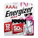 Energizer MAX AAA Batteries (8 Pack), Triple A Alkaline Batteries