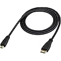 zdyCGTime Micro hdmi Socket Male to Mini hdmi Male Converter,high Speed Micro hdmi Cable 4k,Compatible with Digital Cameras, Tablet,Monitors,and Other