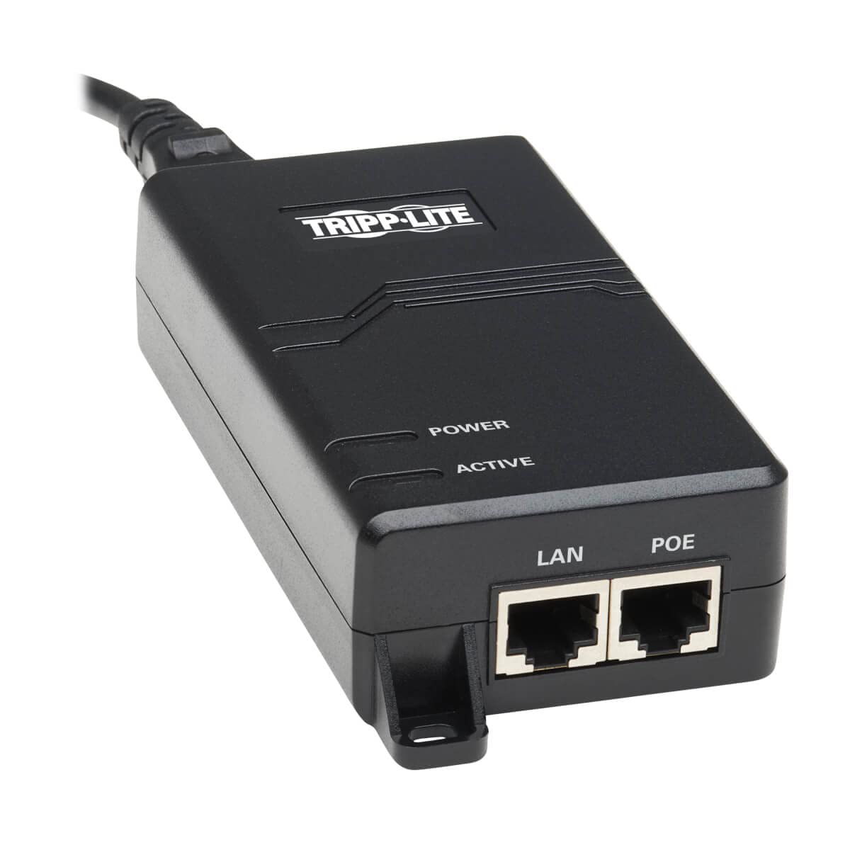 Tripp Lite 1-Port Gigabit PoE+ Midspan Active Injector 30W Power Over Ethernet, IEEE 802.3at/802.3af, International Plug Adapter for North America