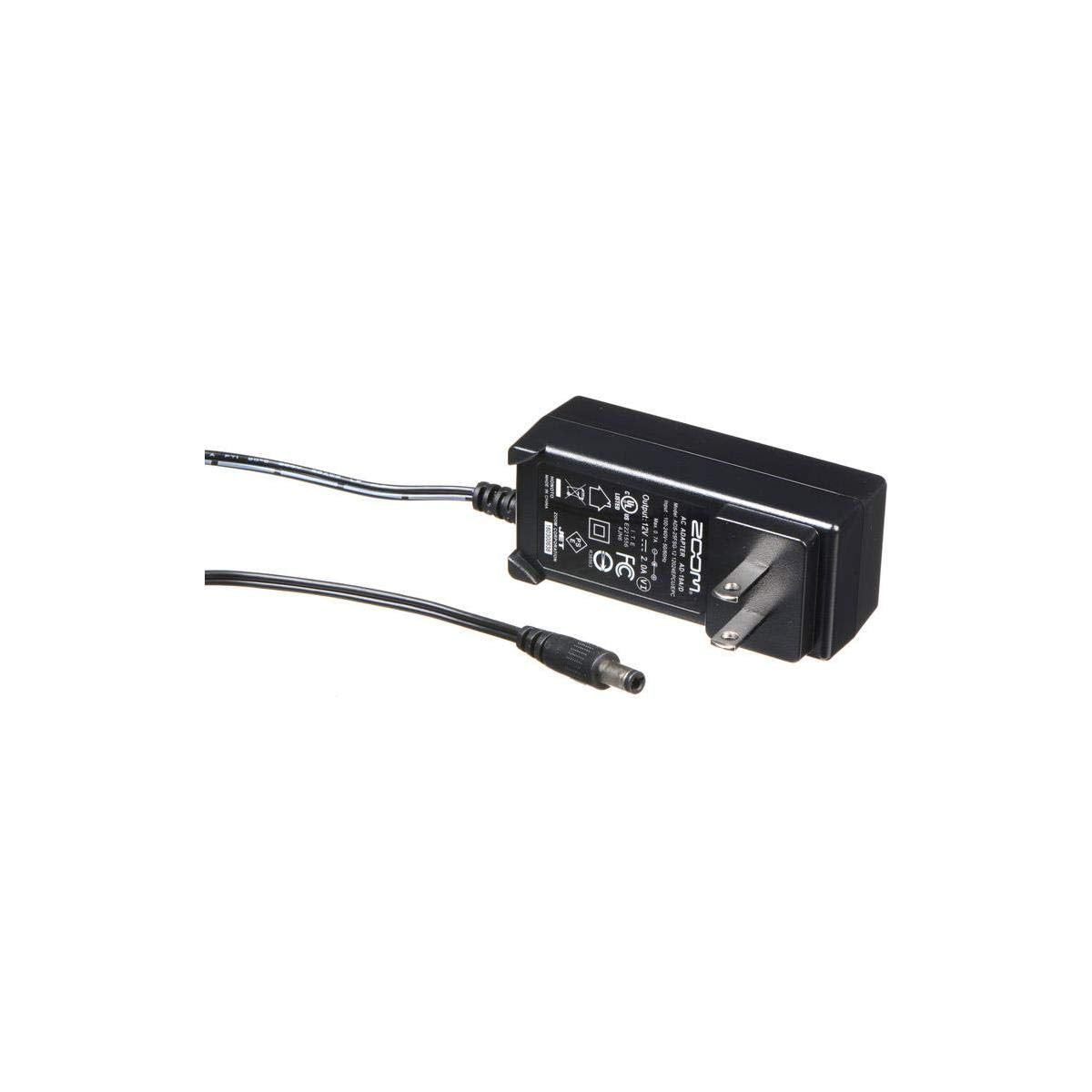 Zoom AD-19 AC Adapter, 12V AC Power Adapter Designed for Use with F4, F8, F8n, L-12, L-20, L-20R, TAC-8, and UAC-8