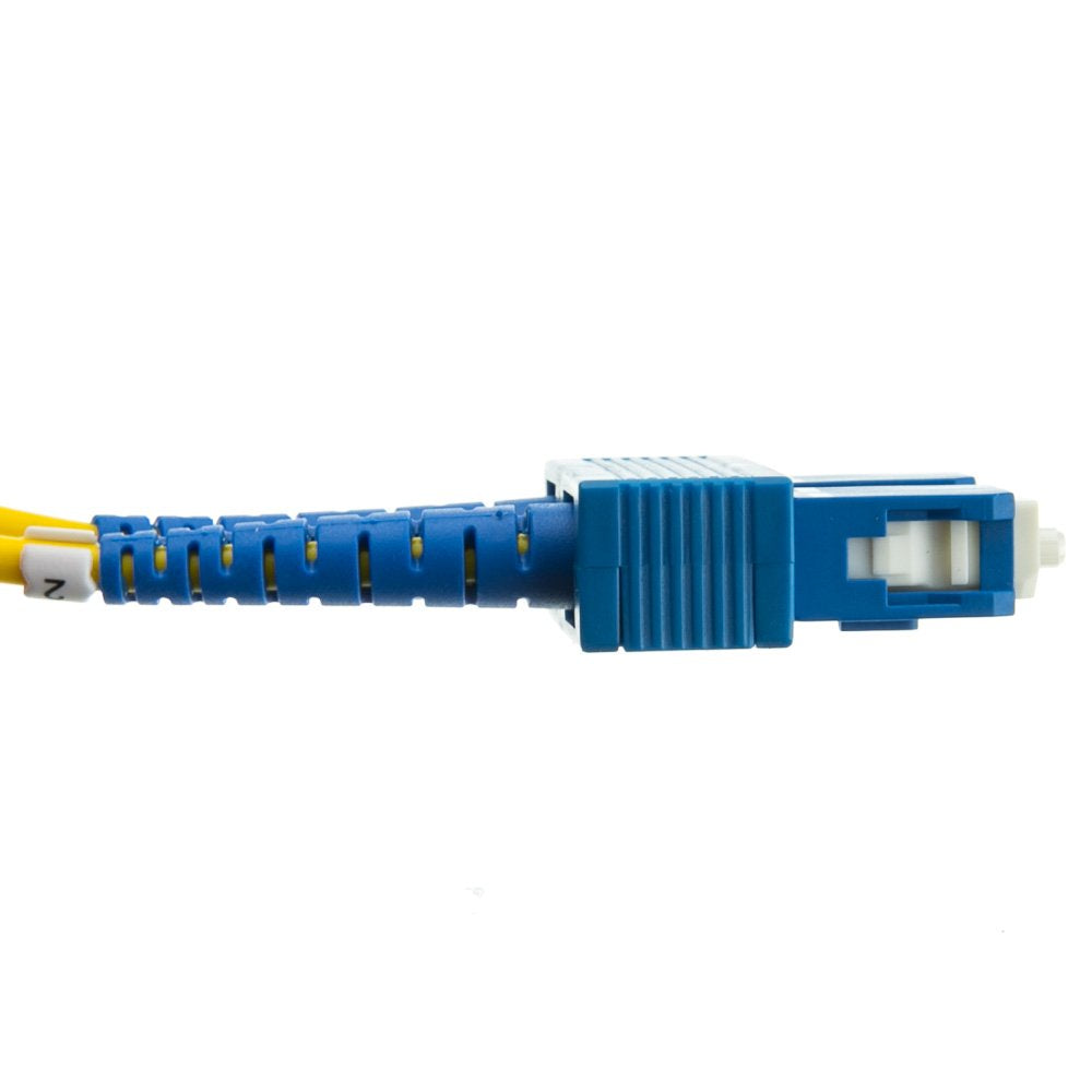CableWholesale SC to SC OS2 Singlemode Duplex Fiber Patch Cord, 3m/10ft