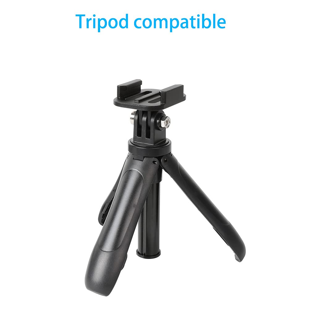 PellKing Quick Release Base Tripod Adapter Mount Compatible with for GoPro Hero 13 12 11 10 9 8 7 6 5 4 Session Max, Insta360 One R, DJI Osmo Action 5