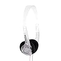 Koss CL/2 Clear Transparent On-Ear Headphone, Retro Look, Lightweight, 3.5mm Jack, 6 Foot Cord
