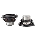 2 pcs 2 inch 53mm 4? 10W Flat-Dome Dual-Magnet Full-Range Speaker Drivers for Bluetooth Speakers