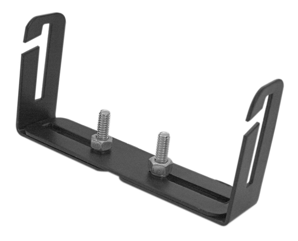 Accessories Unlimited AUD402 5.13 to 8.13 in. Adjustable Single Hole Mounting Bracket with Quick Release Sides44; Black