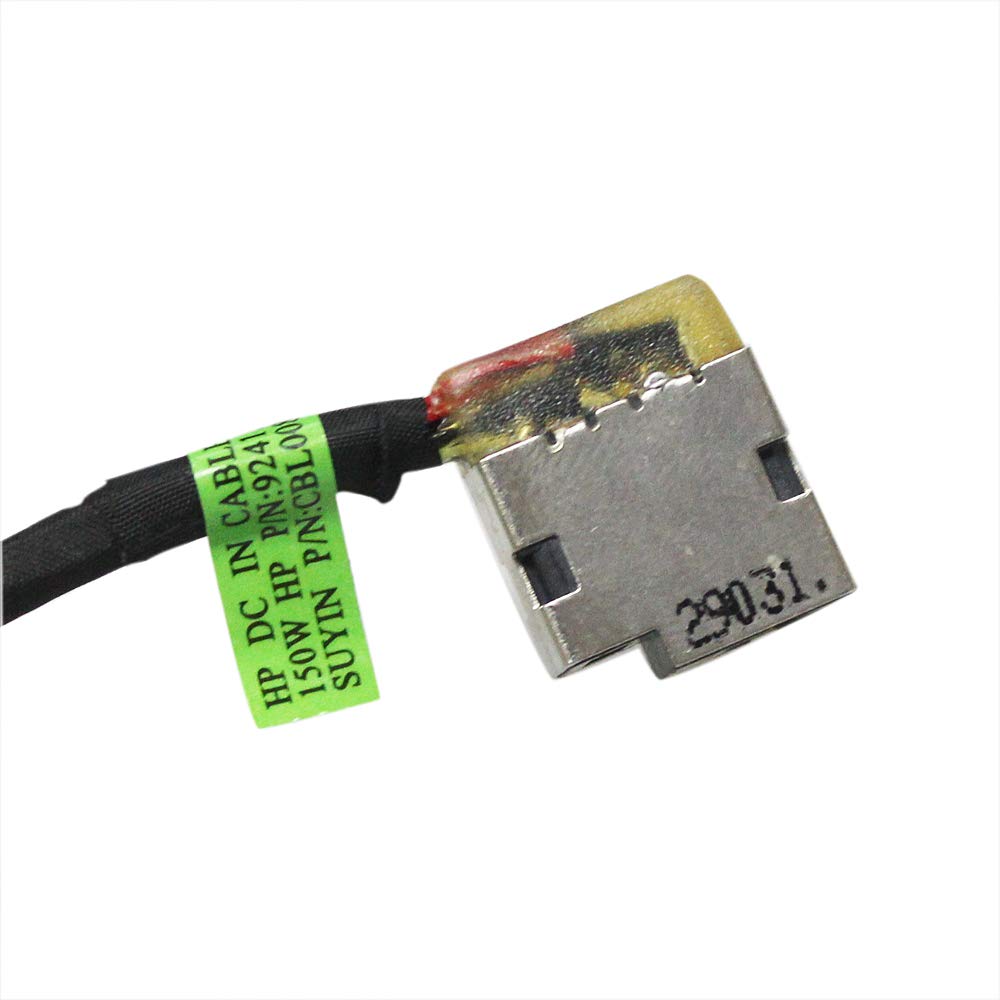 Zahara DC Power Jack Harness Cable Socket Plug Replacement for HP 15-CE 15-CE011DX 15-CE015DX 15-CE018DX 15-CE019DX 15-CE015NP 15-CE020C 15-CE000