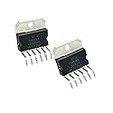 YEGAFE 2Pcs TDA7265 25 + 25W Dual Stereo Audio Power Amplifier Chip IC TDA 7265 New