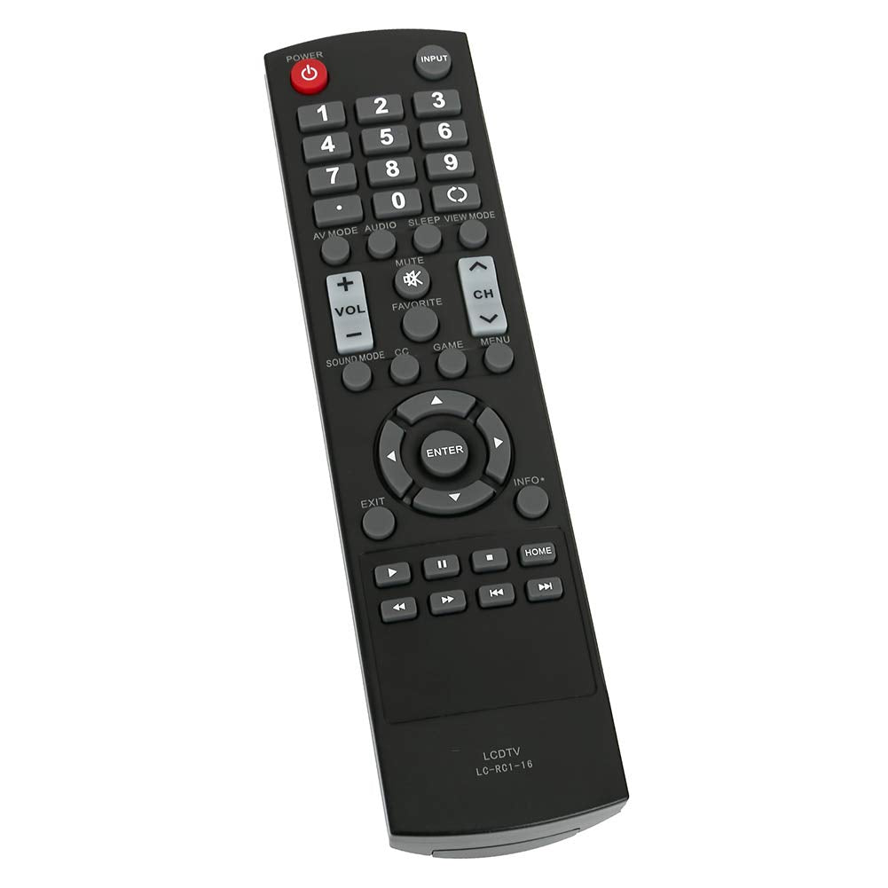 LC-RC1-16 Replacement Remote Control Applicable for Sharp LED TV LC-32LB370U LC-50LB370U LC-40LB480U LC-32LB480U LC-32LB370 LC32LB370 LC32LB370U