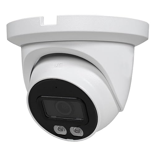 R-Tech 2MP Smart Dual Light HDCVI Fixed-Focal Eyeball Camera, Full-Color Night Vision, 3D NR, Built-in Mic, 40m IR Distance, IP67 Weatherproof, 2.8mm