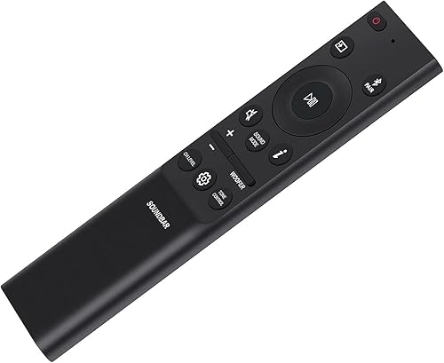 NTQinParts Soundbar Remote Control Controller Replacement for Sams?ng HW-B400F/ZA HW-B550F/ZA HW-B630F /ZAHW-B750F/ZA B-Series Soundbar System TV