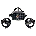 MightySkins Carbon Fiber Skin for Oculus Quest - God Of Thunder | Protective, Durable Textured Carbon Fiber Finish | Easy to Apply, Remove, and Change
