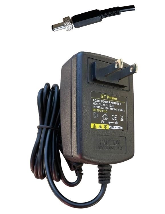 Thread Locking AC Adapter Compatible with Midas DP48 Dual Monitoring System
