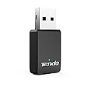 Tenda U9 11AC USB Wifi Adapter-Dual Band 2.4/5G AC650 Wireless Network Card, Wifi Dongle, Mini Size, Supports Windows (XP/7/8/1/10),Black