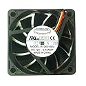 Everflow 12V DC 3 Pin Fans (60x15mm, Ultra High Speed)