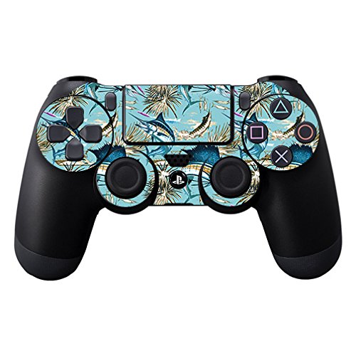 MightySkins Skin Compatible with Sony PS4 Controller - Island Fish | Protective, Durable, and Unique Vinyl Decal wrap Cover | Easy to Apply, Remove
