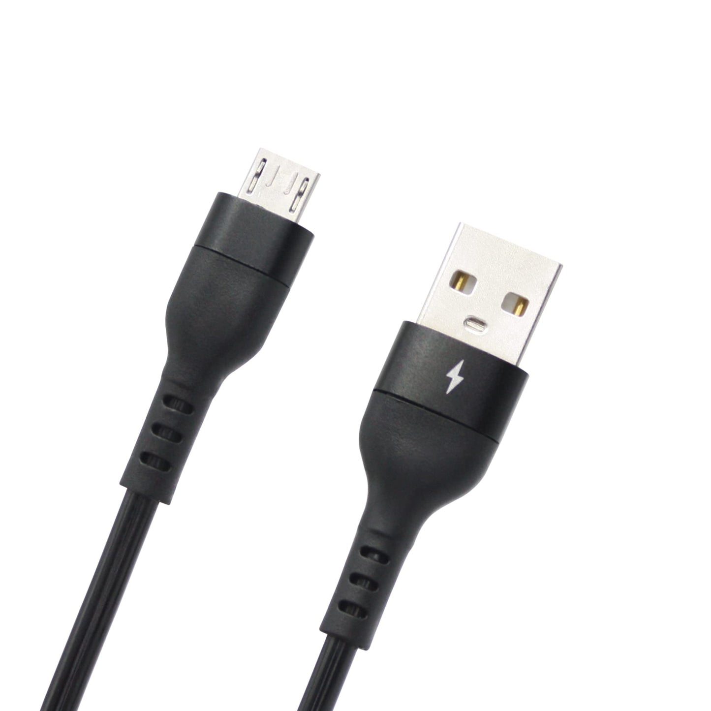 Maixbomr Micro USB Expansion Spring Cable 1 to 2FT, Spiral USB A Male to Micro USB Male Charging and Data Transfer Spring Cord, for Smart Cellphone