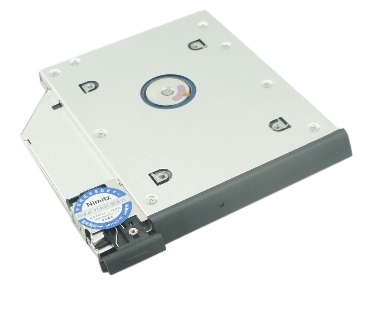 Nimitz 2nd HDD SSD Hard Drive Caddy Adapter Compatible with Dell M2800 Modular Bay