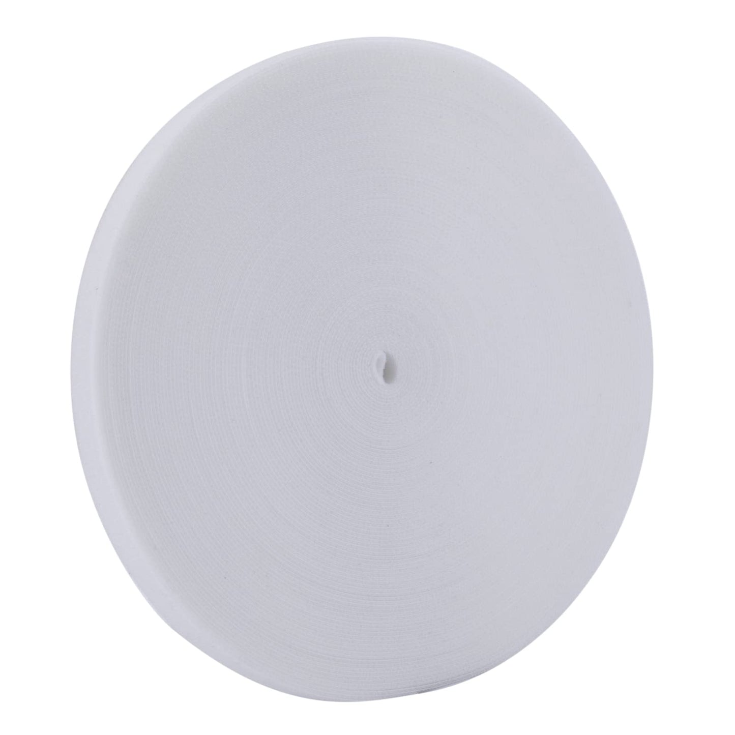 XINYIBO 1/2 Inch Reusable fastening Cable Ties Double Sided Hook and Loop tape Cable Management Tape (White 25 Yards)