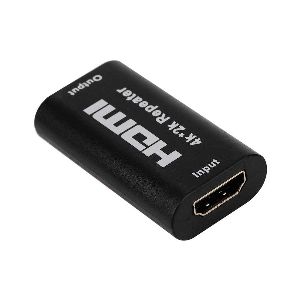 4K UHD HDMI Extender - Female to Female HDMI Repeater for Oculus Rift and More - Up to 40 Meters Lossless Transmission-A