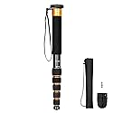 Koolehaoda 6-Section Monopod Compact Portable Photography Aluminum Alloy Unipod Stick (K-266 Orange)